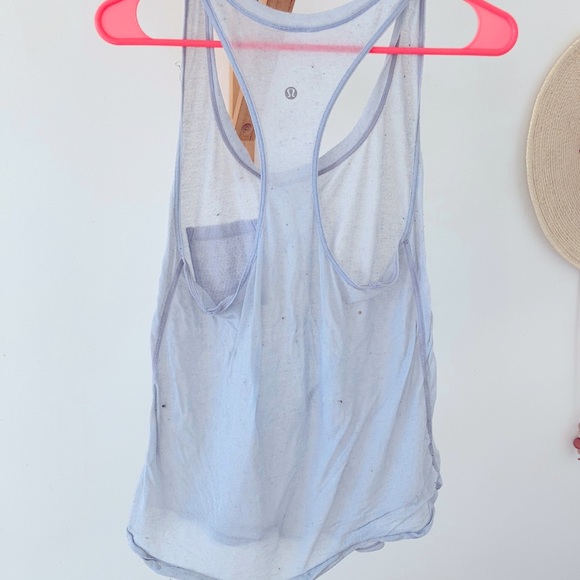 Periwinkle lululemon racerback - Picture 3 of 3